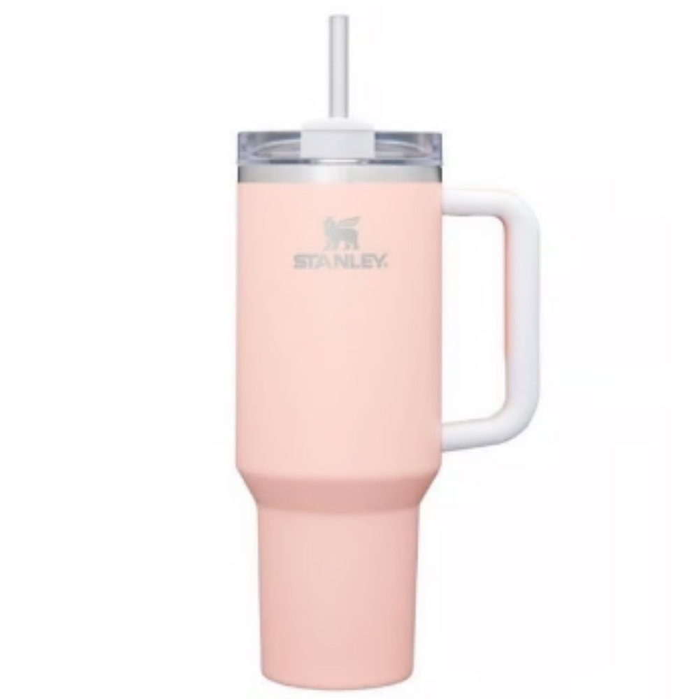 Final Price Drop New Stanley Peach Colorblock - 40oz